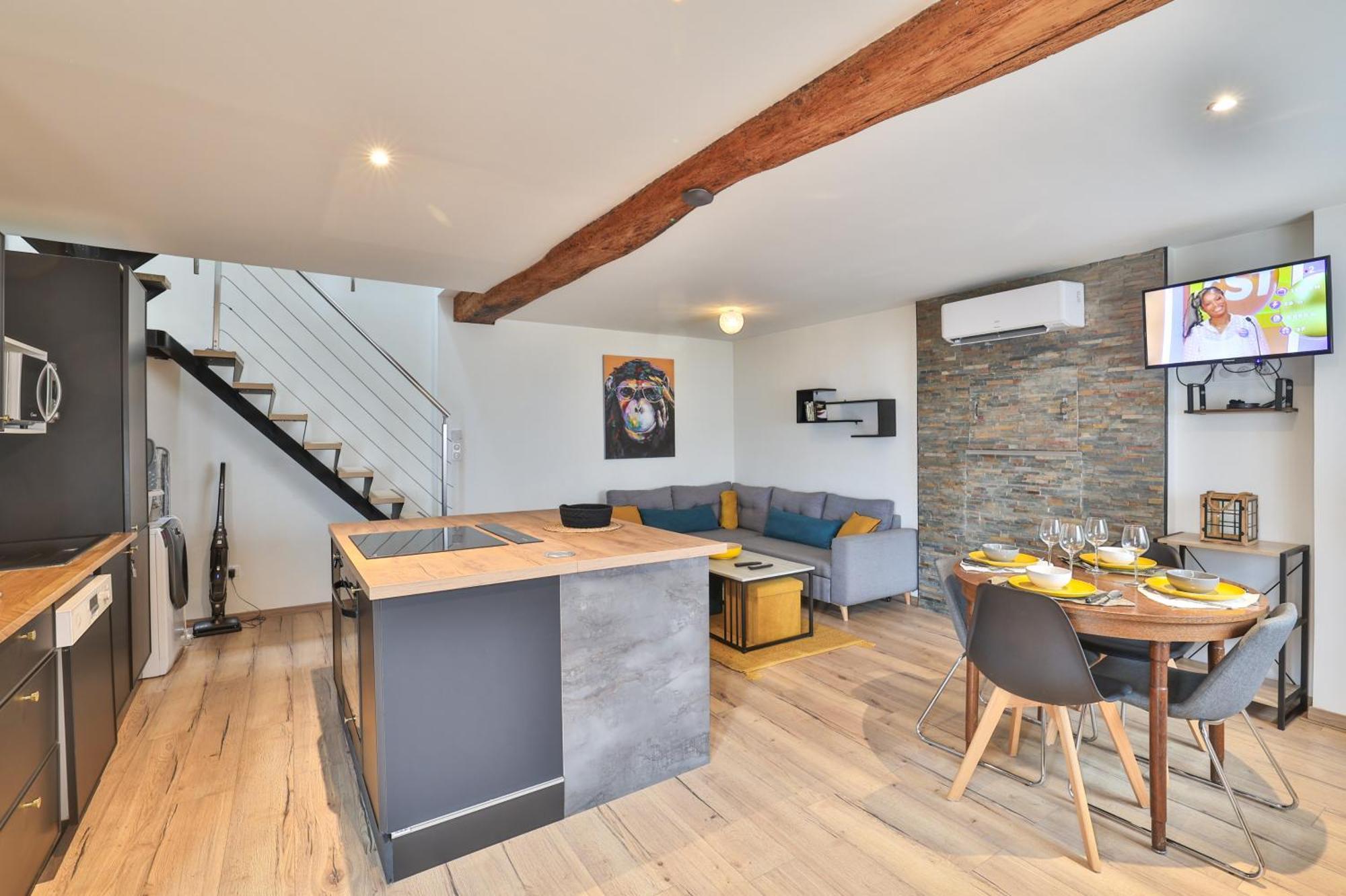 Tbhome #parking #climatisation Apartment Cognac